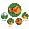 Golf Rubber Tees Golf Opening Shape Rubber Tees Driving Range Golf Tees Holder for Indoor Outdoor Backyard Home Durable