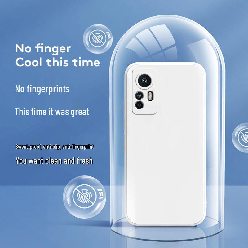 Xiaomi 12/12x Ultra-Thin Liquid Silicone Case: Full Coverage, Drop-Proof, Heat Dissipation.