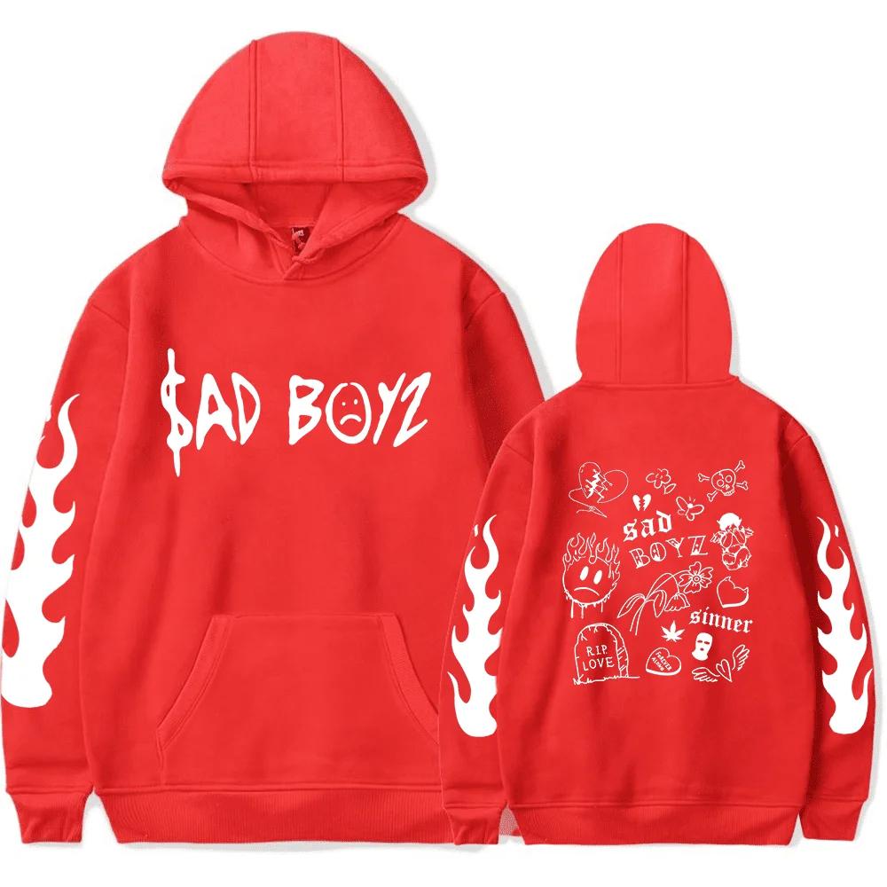 Junior H Hoodie No Love Sad Boyz Tour Merch Hoodies Women Men Long Sleeve Hooded Sweatshirt Fashion Pullover Streetwear
