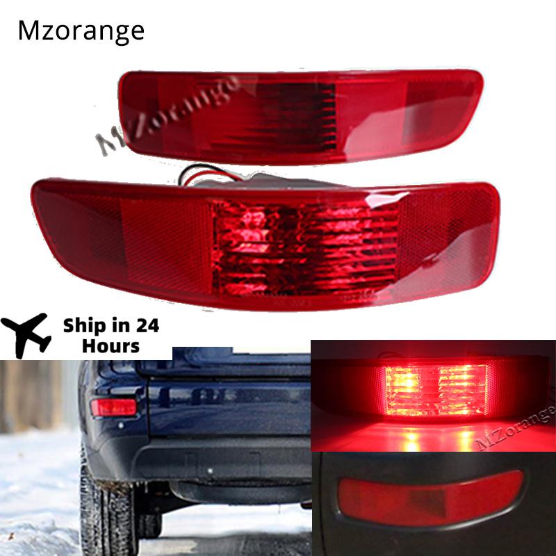 უკანა რეფლექტორის ნათურები Mitsubishi Outlander EX-ისთვის 2007 2008 2009 2010 2011 2012 ბამპერის სამუხრუჭე ნათურები ნაწილი მანქანა 8352A005 8355A004