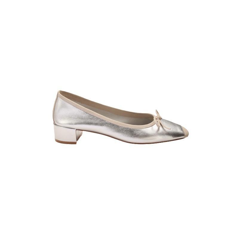 Hedvábí _ jehněčí kůže francouzská čtvercová špička mašlička plochá podrážka jeden pedál odhalující chodidla malé mělké ústí balerínky dámské jednoduché boty