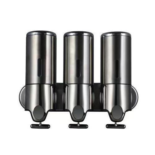 500 мл дозатор жидкого шампуня и мыла одинарный/двойной/тройной настенный квадратный ручной дозатор жидкого шампуня для душа контейнер