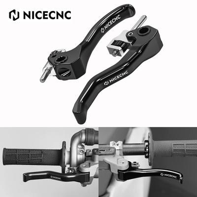 NICECNC For Husqvarna TE 300 FE350 FE450 FE501 -2024 GasGas EC300 EC250 EC 350F -2025 Shorty Clutch Lever Brake Lever