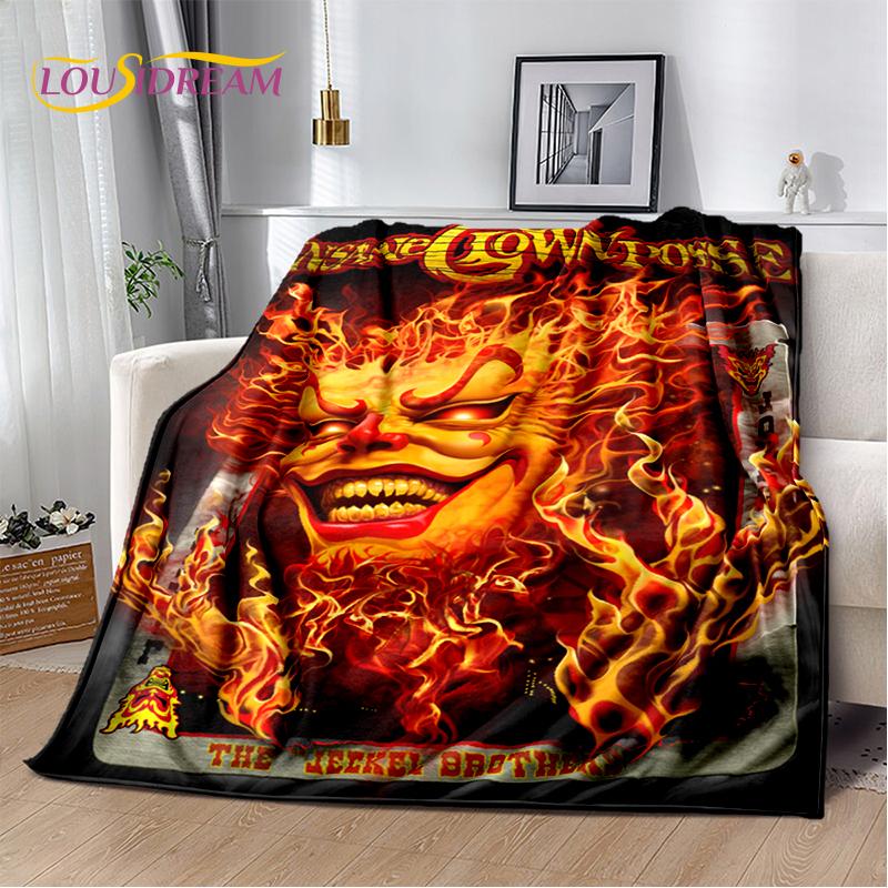 Rap Metal Insane Clown Posse Icp Juggalo Soft Flannel Blanket for Bed Bedroom Sofa Picnic,Throw Blanket for Cover Outdoors Gifts