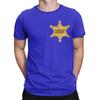 Sheriff Novelty 100 Cotton Tshirt Deputy Sheriff Office Decor Tops Tees For Unisex