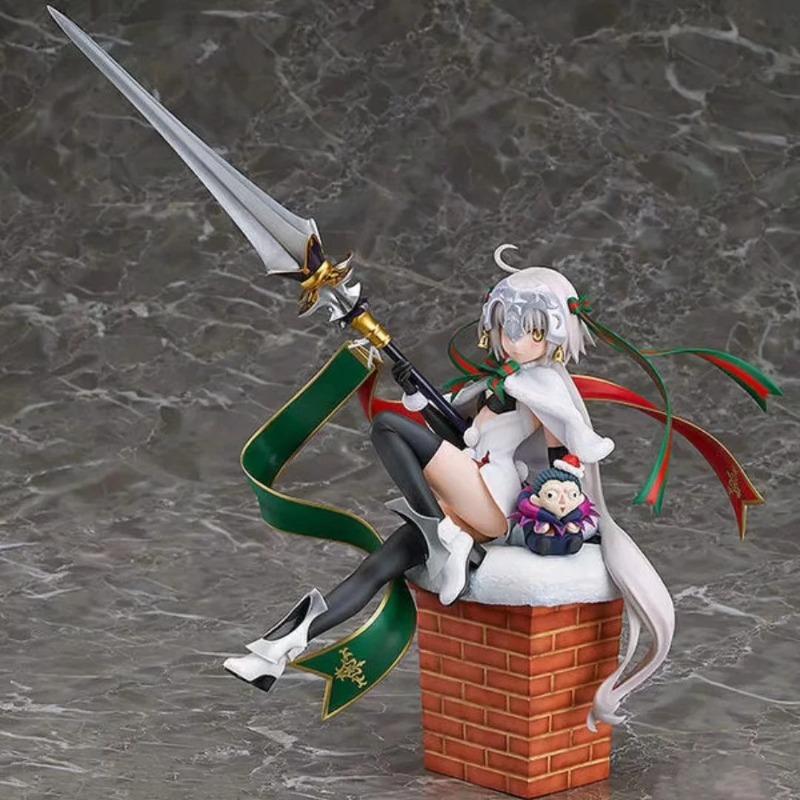 22cm Fate/Grand Order Spiel Jeanne D'Arc Alter Lily Anime PVC Actionfigur Spielzeug Schreibtischdekoration Sammlermodell Puppe Geschenke
