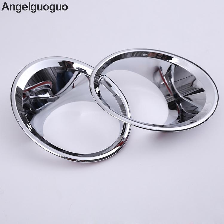 Angelguoguo Car Front Fog Light Lamp Cover Trim For BMW X1 F48 2016