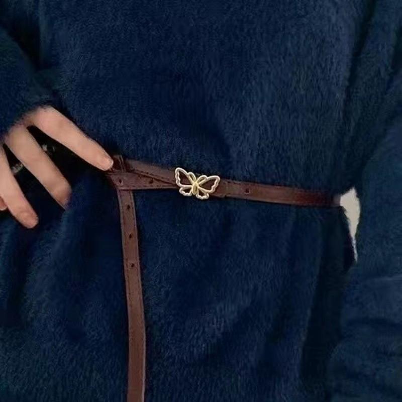 Heart Shaped Buckle Casual Belt For Women Stylish Vintage Design Perfect For Skirts