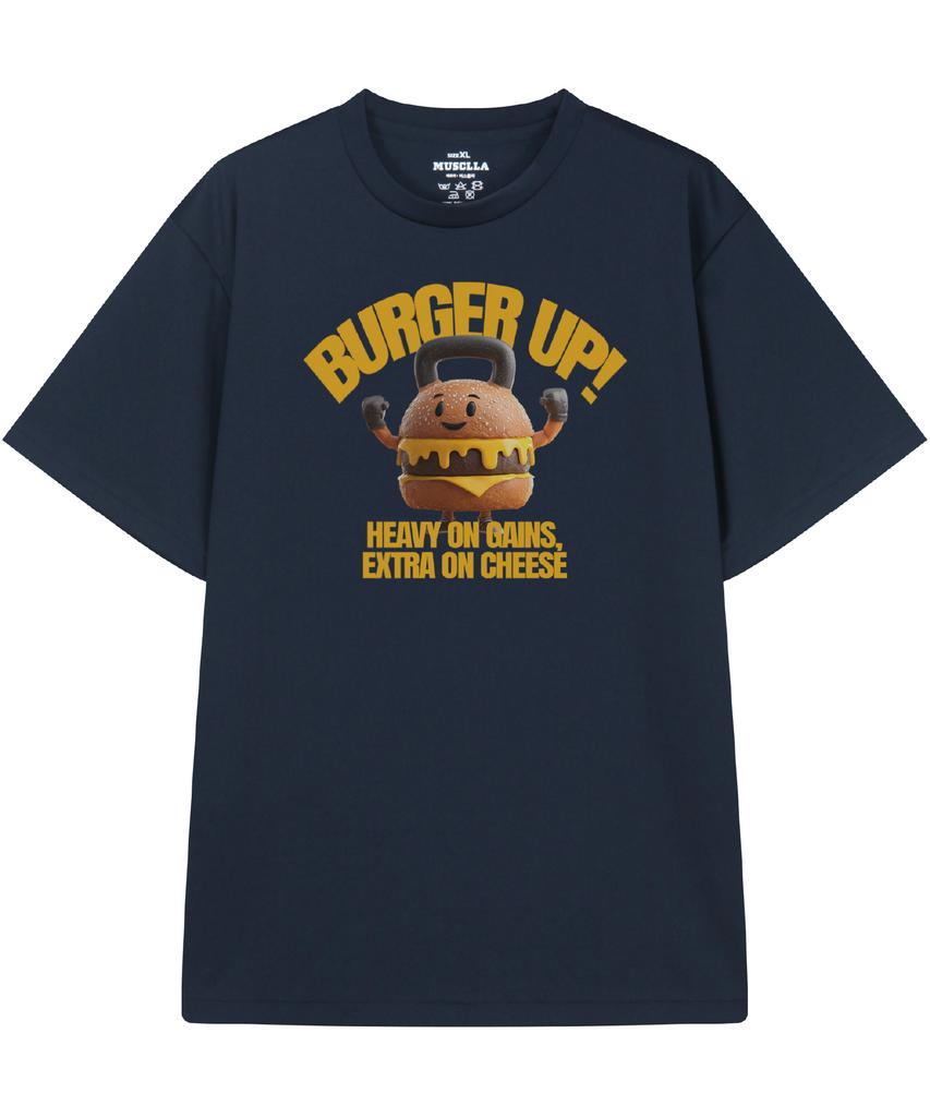 DRIFTOUT Burger Up Kettlebell Functional Short Sleeve T-Shirt (5 Colors) (Type A)