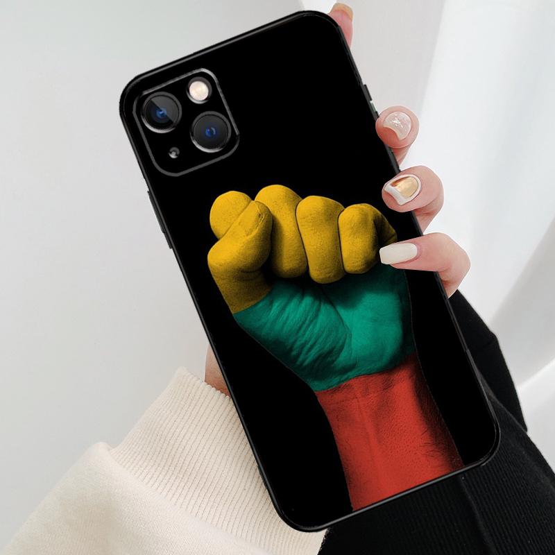Fashion Lithuania Flag Phone Case For iPhone 17 Pro Max 14 13 12 11 15 16 Pro Max mini 15 16 Plus 16e 17 Air Cover