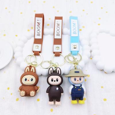 Cartoon Schlüsselanhänger Stand PVC Puppe Niedliche Tasche Kleinware Schlüsselanhänger