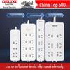 Delixi Multi-functional Power Strip with New National Standard Extension Cord for Household Use