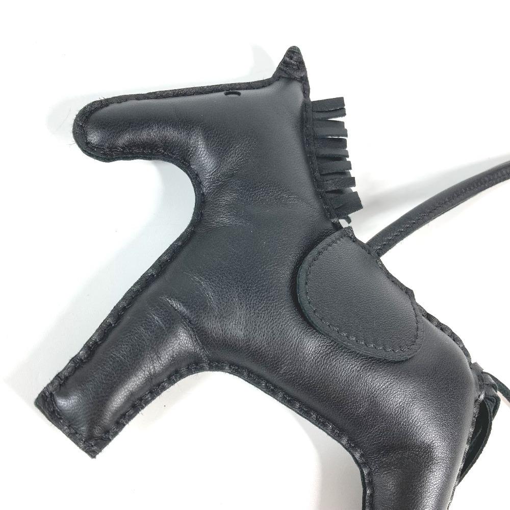 HERMES So Black All Black Rodeo GM Rodeo GM Bag Charm charm Anyo Miro Black
