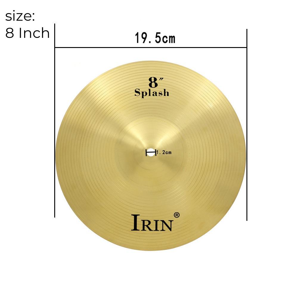 

Латунная тарелка Fast Crash Cymbal 8 / 10 / 12 / 14 / 16 / 18 / 20 дюймов стандартная тарелка для джазовой ударной установки 8 inch
