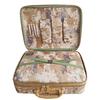 HuaAoZe Double-Layer Staff Command Briefcase