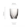 1PC Gold Diamond Red Wine Glass European Light Luxury Crystal Glass Household Tall Champagne Cup Whiskey Foreign Wine