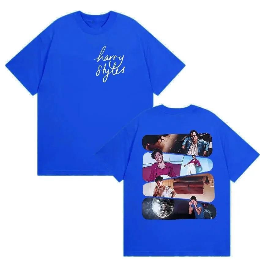 

Harry Styles Harry s House Photo Collage Dual Print Oversized Streetwear Pop Rock Concert Fan Merch T-Shirt XXXL
