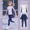 Moonkids Girls' Long Sleeve Quick-Dry Sports Set