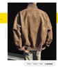 Men's Retro Versatile Stand Collar PU Leather Jacket - Casual and Wear-resistant for Spring and Autumn