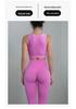 Women's Seamless Sports Set: Shockproof, Sweat-Wicking, Breathable, High-Elasticity Yoga & Fitness Underwear