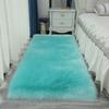 Plüsch Schaffell Teppiche für Schlafzimmer Teppich Zimmer Lange Haare Nachttisch Matte Boden Haarigen Weißen Teppichen Rot Wohnzimmer Pelz Kinder Teppiche