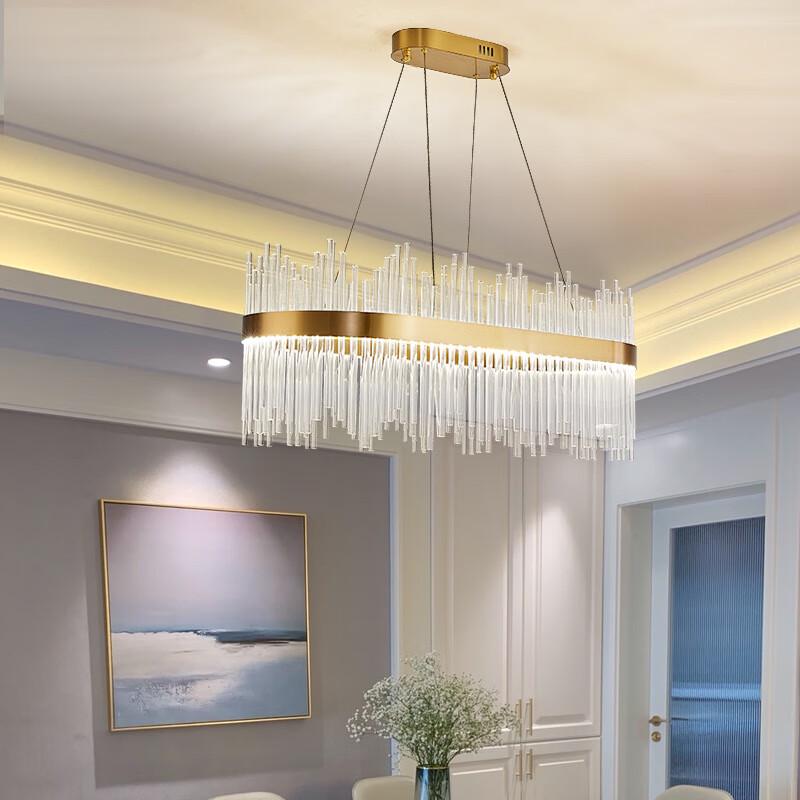 UOSU 500mm Rechargeable Crystal Chandelier
