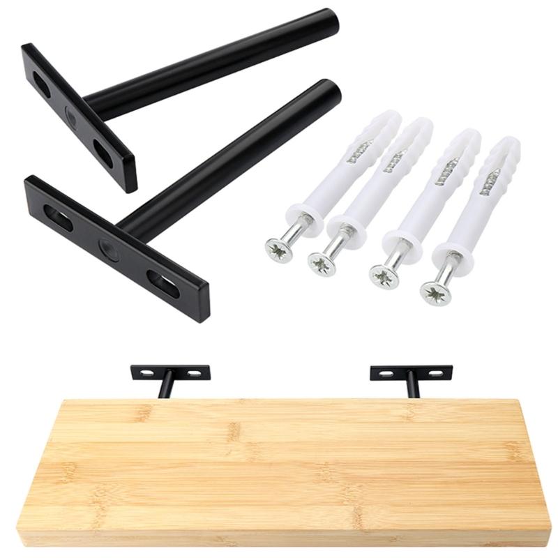 Concealed Shelf Support Brackets Heavy Duty Shelf Bracket set 4/6/8pcs for Multifunction  Use in Small Apartments & Homes