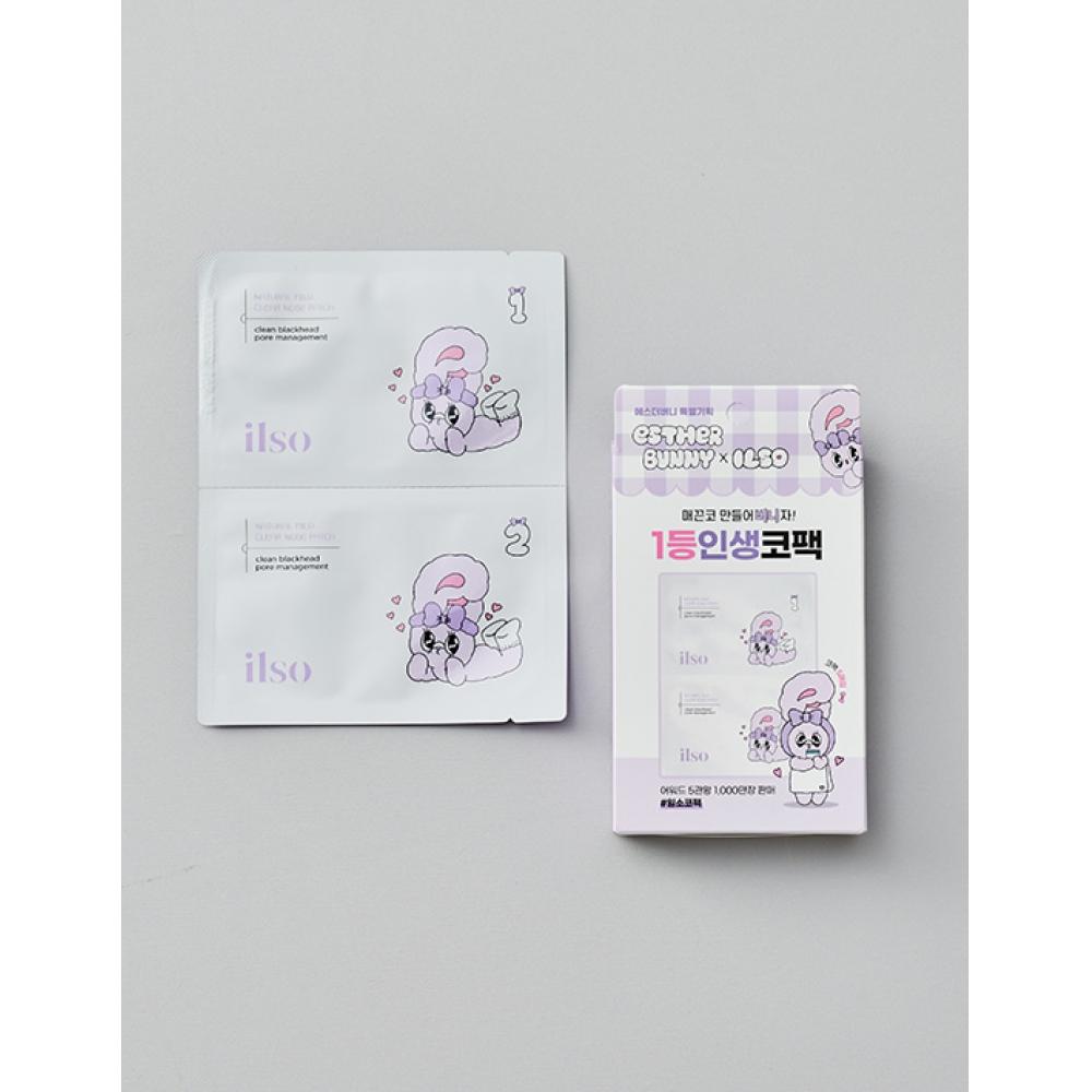 

Ilso X Esther Bunny Natural Mild Clear Nose Pack 5 листов