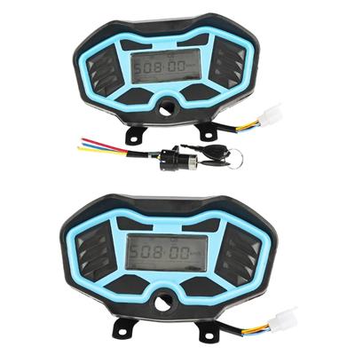 Καθολικός Ηλεκτρικός Τρίκυκλος Οθόνη LCD 48V 60V 72V με Ένδειξη Χιλιομέτρων & Μπαταρίας για Χρήση Τροποποίησης
