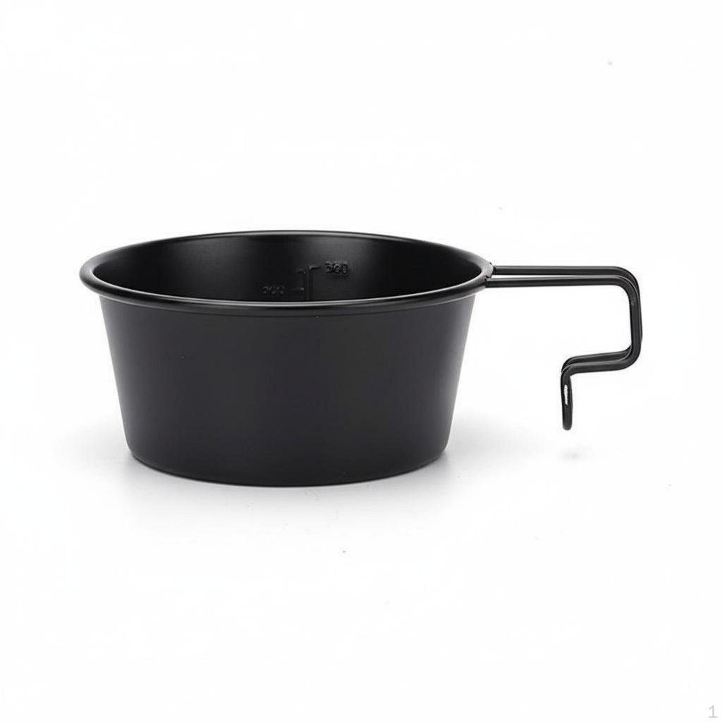 Bowl Lightweight Non Camping RustResistant Stainless Steel Mountain Cup for Campers,