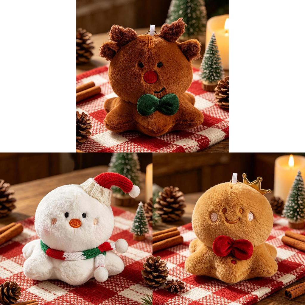 Christmas Plush Doll Santa Gnome Gift Box Decorative Hanging For Holiday Decor And Gifts