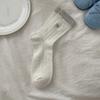 Summer Thin Mesh Breathable Women Socks Bow Embroidery Japanese Kawaii Cute Socks Women Korean Style Girls Cotton Long Socks Sox