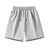 Athleisure Shorts Men's Loose Breathable Hole Three-quarter Pants Work Wear Solid Color Hiking Shorts