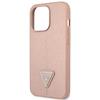 Guess Guhcp14Xpsatlp Iphone 14 Pro Max 6,7 Różowy/Pink Hardcase Saffianotriangle Logo
