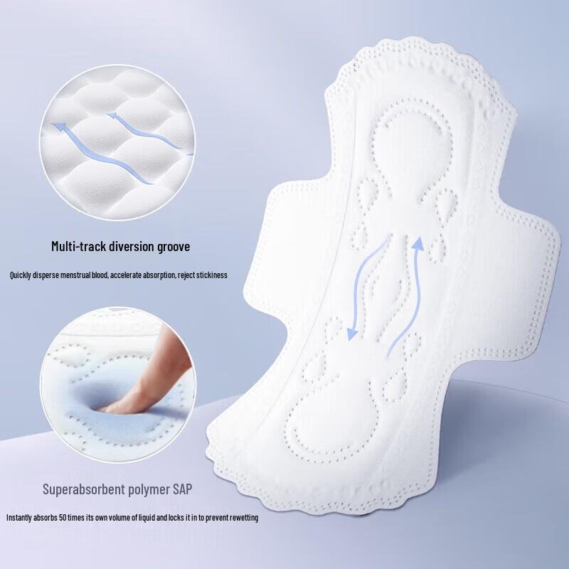 Ziyoudian Probiotic Cotton Soft Night Use Sanitary Pads 280mm