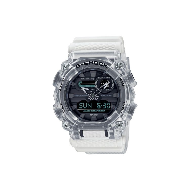 

Casio Sound Waves Series Fashion Waterproof Quartz Movement Resin Strap Watch Men watches Black GA-900SKL-7APR Regular Watch Box,Black Dial