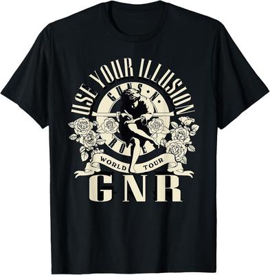 Official Guns N' Roses Illusion World Tour T-Shirt