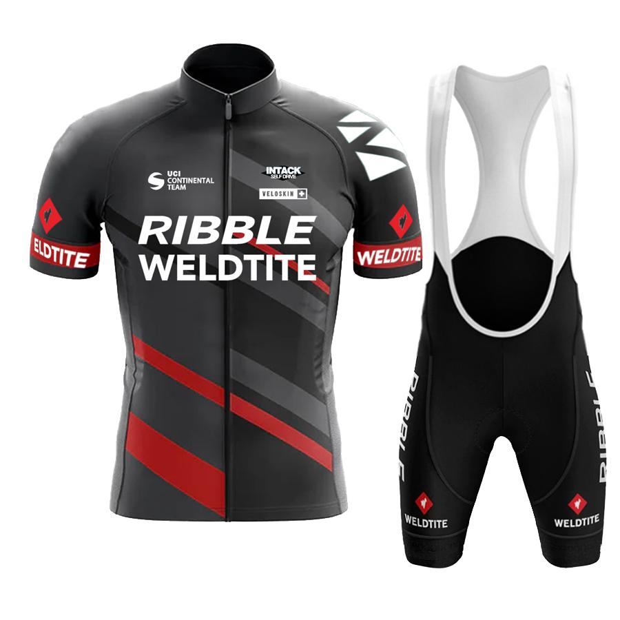 Cycling Jersey 2026 Team RIBBLE Men Cycling Set Racing Bicycle Clothing Suit Breathable Mountain Bike Clothes Sportwears
