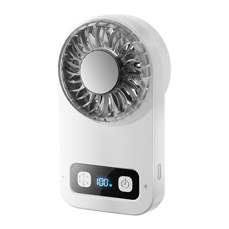 Ice Pack Portable USB Handheld Fan - Strong Wind Cooling for Outdoors Ice Cooling Fan