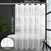 Artistic Square and Round Texture Shower Curtain, Niche Design Bathroom Curtain, Enhances Bathroom Aesthetics, Partition Curtain