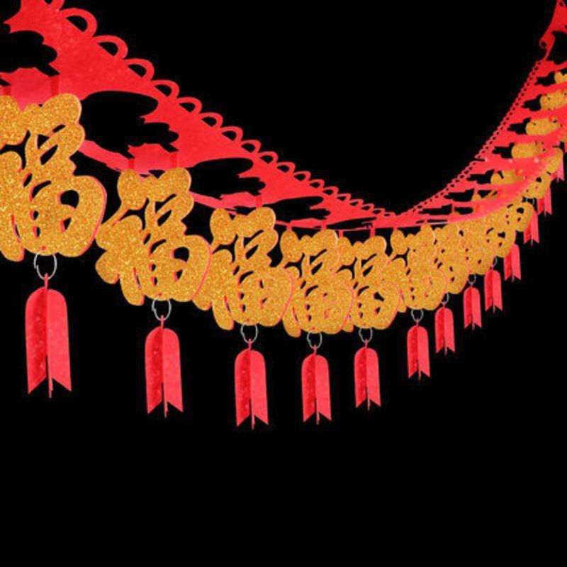 Schönes 2022 Cny Chinesisches Neujahrsbanner Flaggenanhänger Blickfangendes Frühlingsfest-Dekor