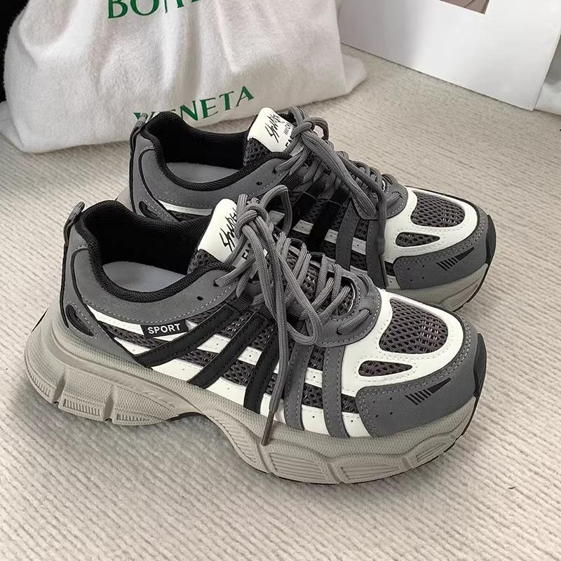 

Internet celebrity platform dad shoes women 2025 spring new casual sports women s shoes mesh super fire thin running shoes 40