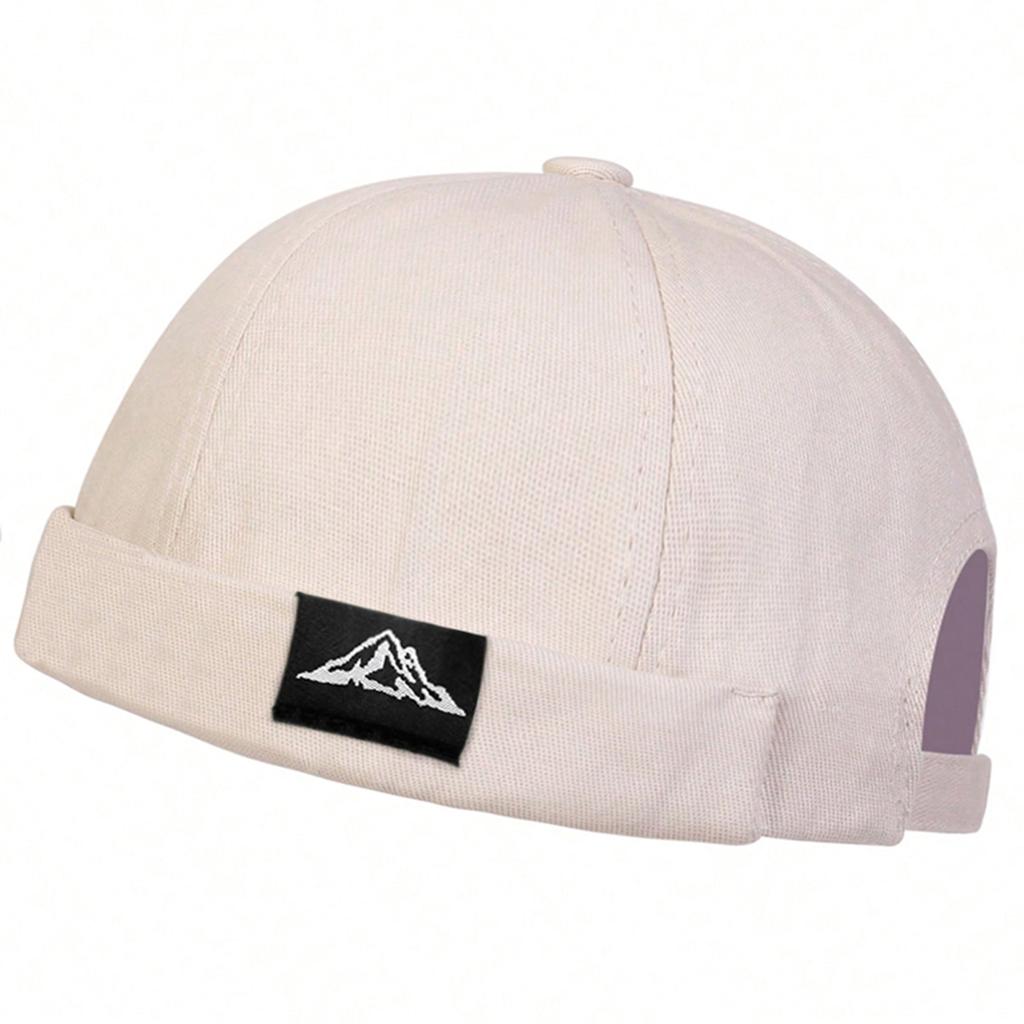 Chic Unisex Mountain Range Sumbrero Vintage Cap Beanie - Adjustable Landlord Hat for Outdoor Travel Accessories