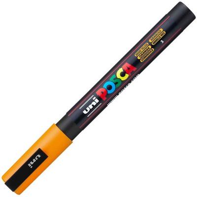 Marker - POSCA - Fine Conical Tip - Orange - Opaque - 1 Marker
