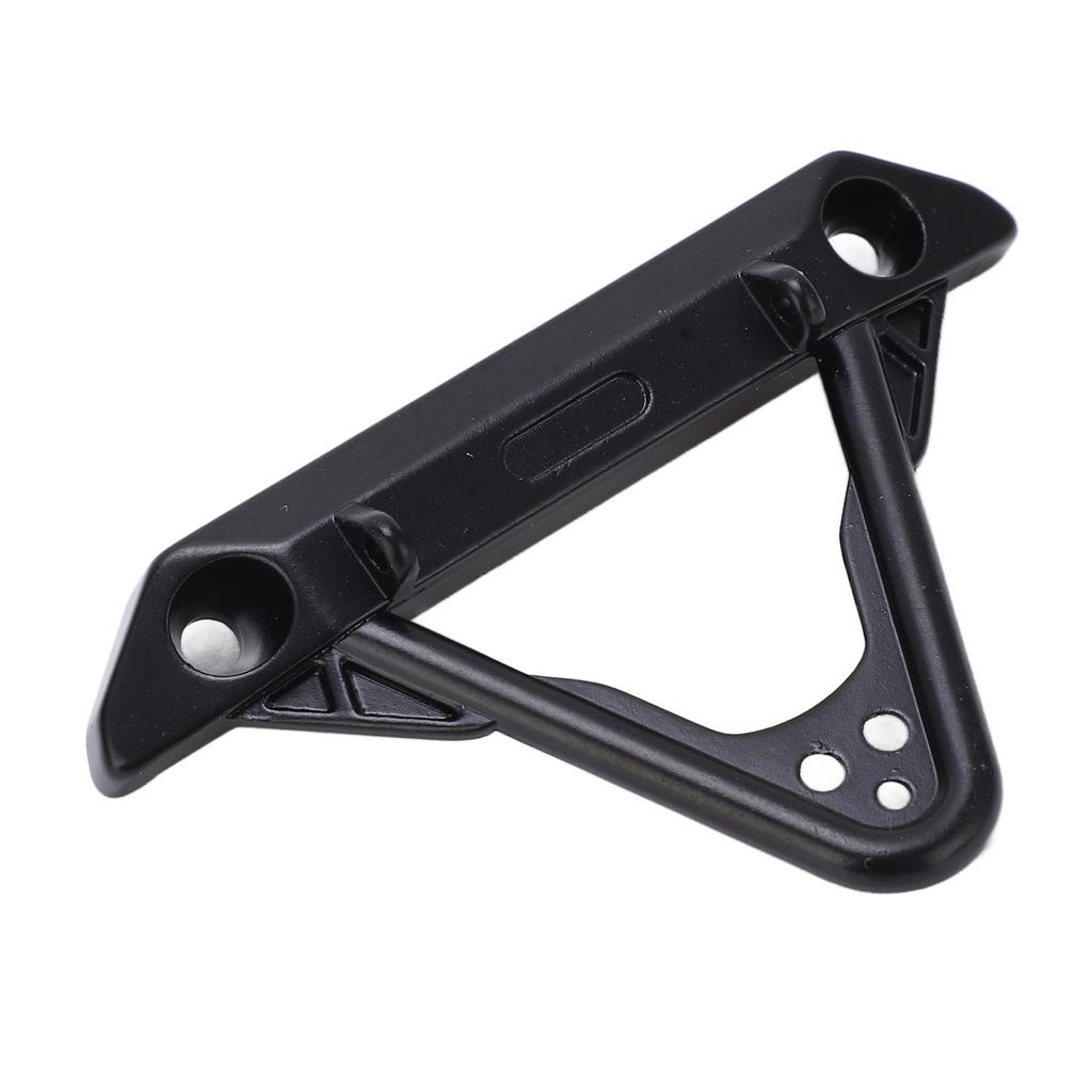 RC Car Bumper High Hardness Iron Front Bumper with 2LED for Axial SCX24 124 Remote Control Car