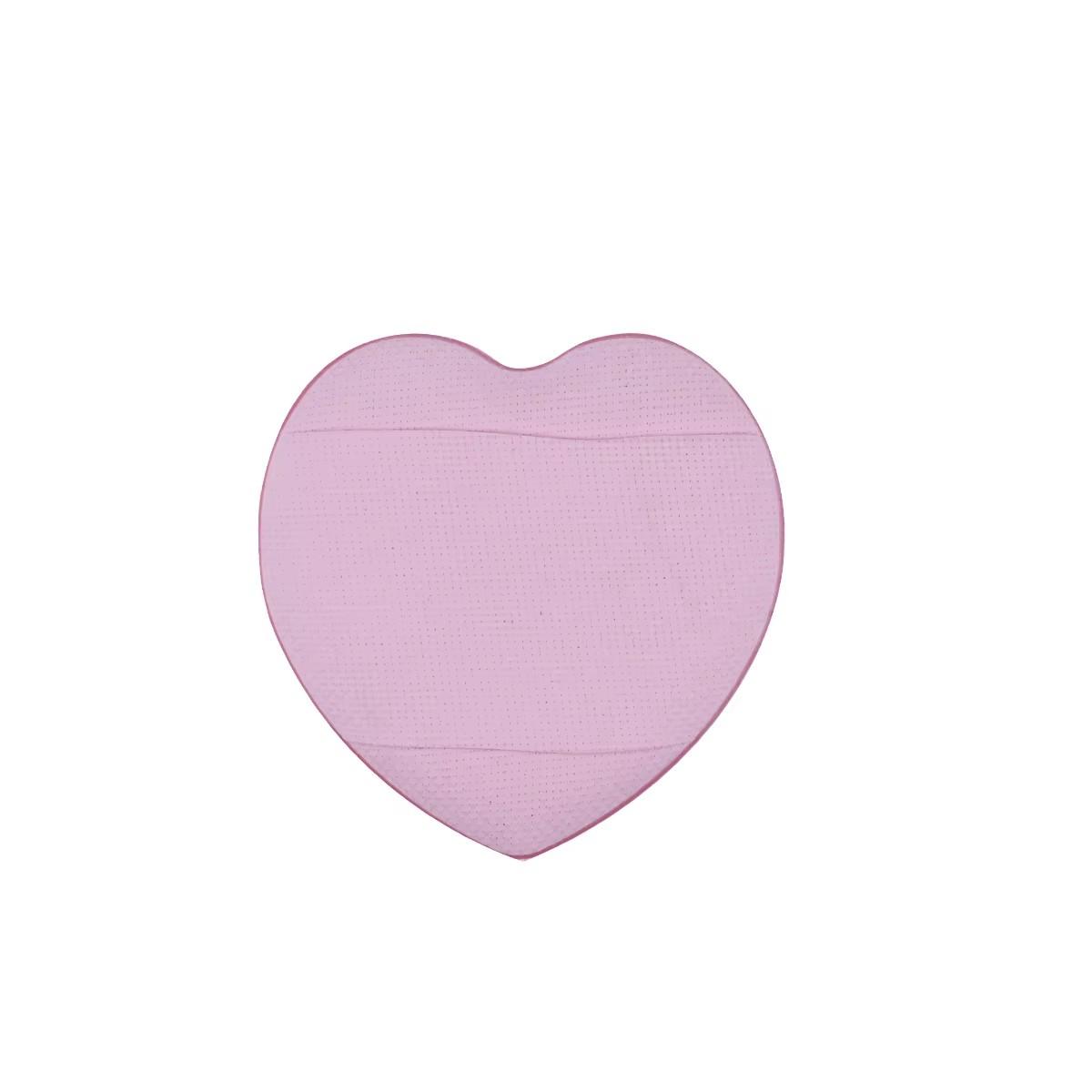 Customized Mini Heart Shaped Mini Finger Puff Air Cushion Puff Dry Wet Latex-Free Makeup Sponge Foam Finger Sponge фиолетовый