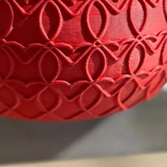 Valentinstag Herzmuster Schale 3D-gedruckt Mehrzweck Süßigkeiten Leckereien Süßigkeiten Aufbewahrungsbehälter Feiertagsparty Dekoration Romantisch