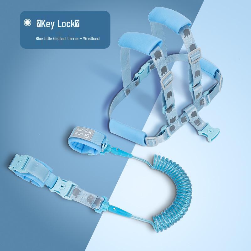 Child Safety Luminous Anti-Lost Wristband with Traction Strap