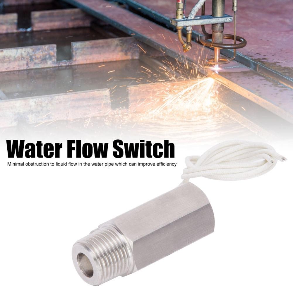 Sensor de Fluxo de Água Aço Inoxidável 304 Rosca Fêmea Macho G1 2in para Máquina de Solda