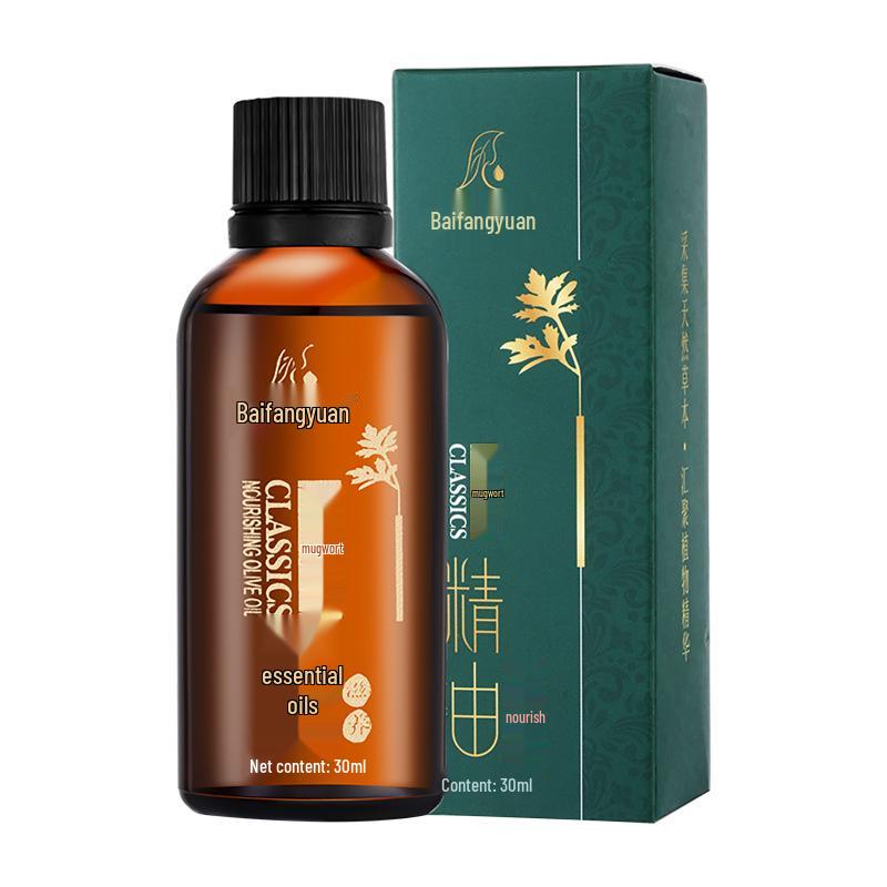Mugwort & Rose Essential Oil Blend 30ml - Ideal for Spa, Massage, and Gua Sha